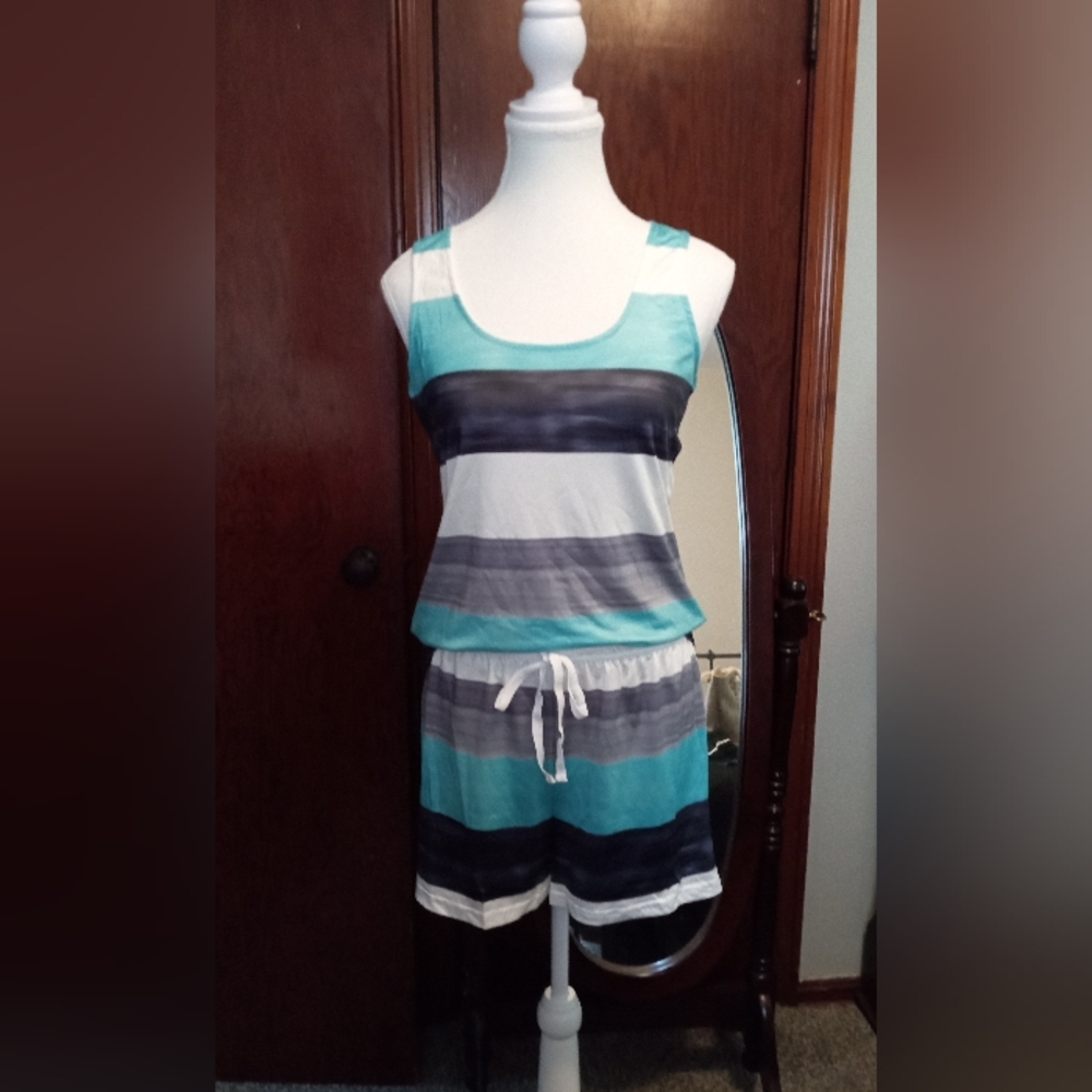 🌞Colorblock Tank and Shorts Set